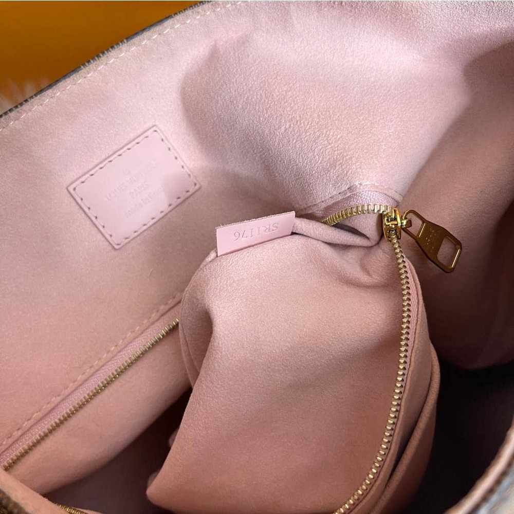 💎✨Authentic✨💎Louis Vuitton Caissa Rose Ballerine Damier Ebene - Picture 10 of 15